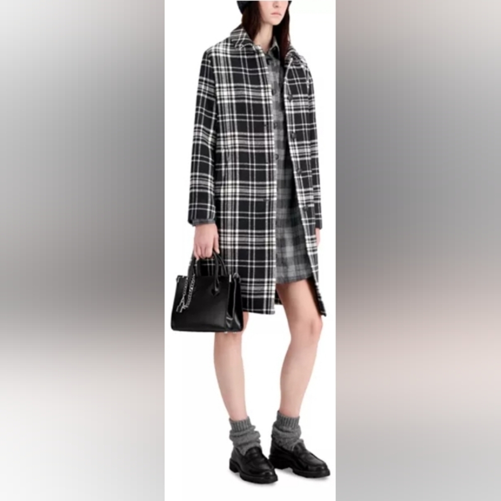 The Kooples, Wool Blend Woman's Coat In Size 42 Eu.